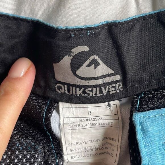 EUC! Quiksilver Amphibian Hybrid Shorts - Size 8 - Picture 3 of 5